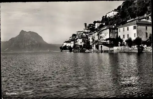 Ak Gandria Lago di Lugano Tessin Schweiz, Hotel Seehof