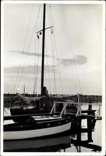 Foto Hafenpartie, Segelboot, Boote