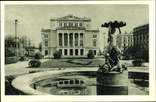 Ak Riga Lettland, Opernhaus