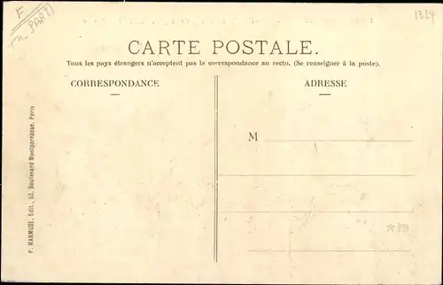 Ak Paris, Journée du 1 Mai 1906, Le camp de la galerie des Machines