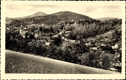 Ak Jonsdorf in Sachsen, Zittauer Gebirge, Lausche