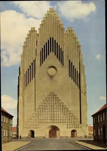 Ak København Kopenhagen Dänemark, Grundtvigs Kirke