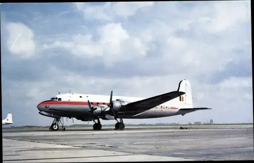 Ak Force Aerienne Belge, Belgische Luchtmacht, Douglas DC 4, Transportflugzeug