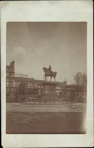 Foto Ak Elberfeld Wuppertal, Denkmal Kaiser Wilhelm 