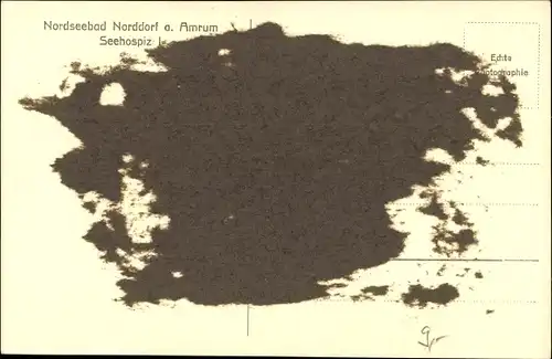 Ak Norddorf auf Amrum Nordfriesland, Seehospiz I
