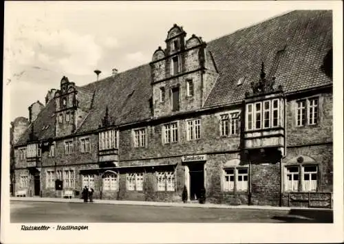 Ak Stadthagen in Niedersachsen, Ratskeller