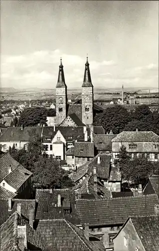 Ak Nordhausen an der Zorge Thüringen, Teilansicht