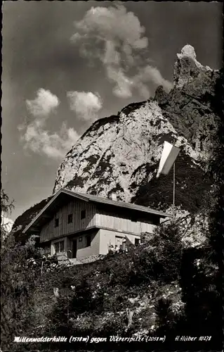 Ak Mittenwald in Oberbayern, Mittenwalderhütte