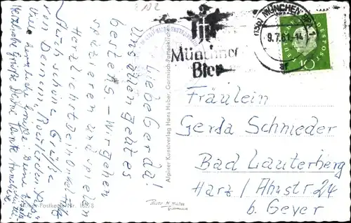 Ak Mittenwald in Oberbayern, Mittenwalderhütte