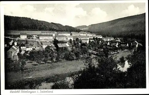 Ak Ütterlingsen Werdohl im Sauerland, Gesamtansicht