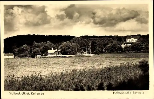 Ak Sielbeck Eutin in Ostholstein, Fährhaus Uklei, Kellersee