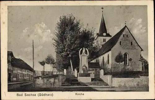 Ak Bad Sachsa im Harz, Kirche