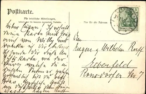 Ak Cochem an der Mosel, Burg