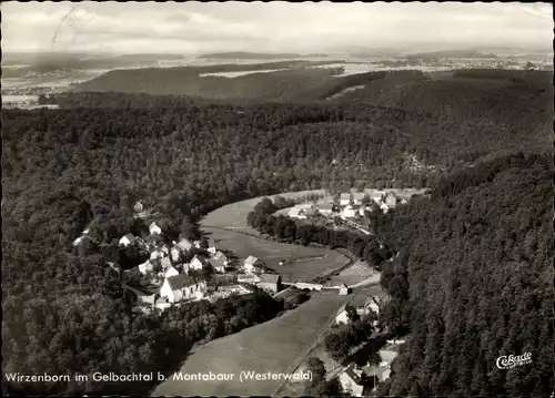 Ak Wirzenborn Montabaur im Westerwald, Gesamtansicht, Gelbachtal