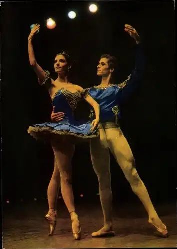 Ak Ballet Nacional de Cuba, Balletttänzer, Portrait