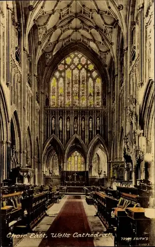 Ak Wells Kent England, Choir East, Cathedral