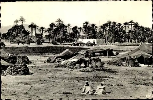Ak Scenes et Types, Campement de nomades, Maghreb
