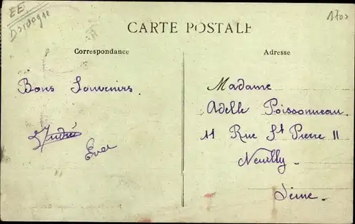 Ak Vergt Dordogne, Place Saint Jean