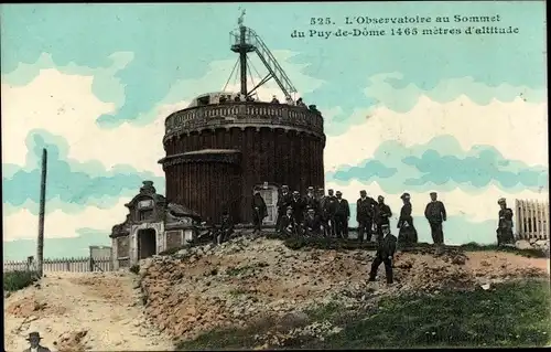 Ak Puy de Dôme, L'Observatoire au Sommet du Puy de Dome