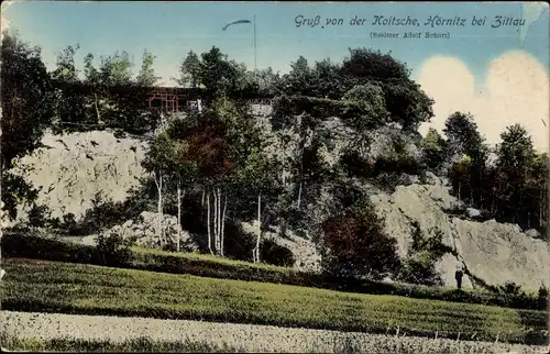 Ak Hörnitz Oberlausitz, Berg-Restaurant Koitsche