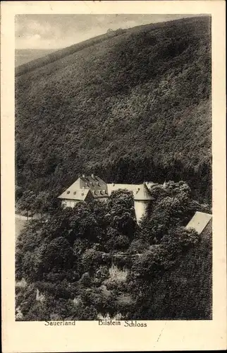 Ak Bilstein Lennestadt im Sauerland, Schloss