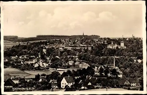 Ak Waldenburg in Sachsen, Gesamtansicht