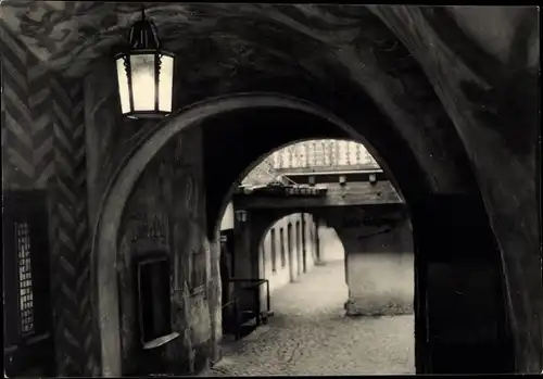 Ak Saalfeld an der Saale Thüringen, HO Gaststätte "das Loch"