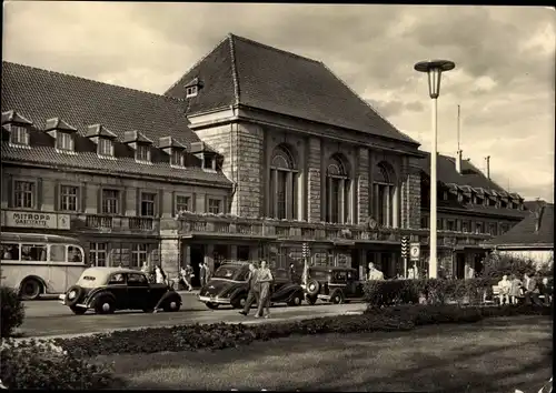 Ak Weimar in Thüringen, Hauptbahnhof