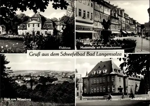Ak Bad Langensalza in Thüringen