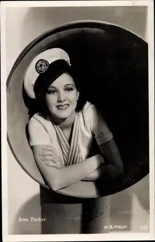 Ak Schauspielerin Jean Parker, Portrait, MGM