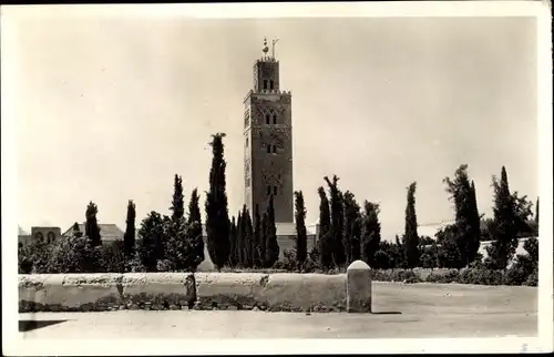 Ak Marrakesch Marokko, La Koutoubia