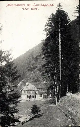 Ak Tabarz im Thüringer Wald, Massemühle im Lauchagrund