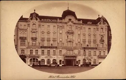 Ak Berlin Mitte, Hotel Russischer Hof, Georgenstraße 21, Grand Hotel de Russie