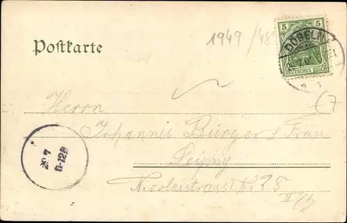 Ak Döbeln in Sachsen, Königstraße