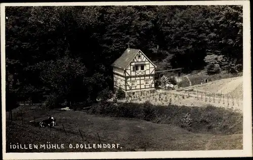 Ak Oberdollendorf Königswinter am Rhein, Blick zur Idyllenmühle