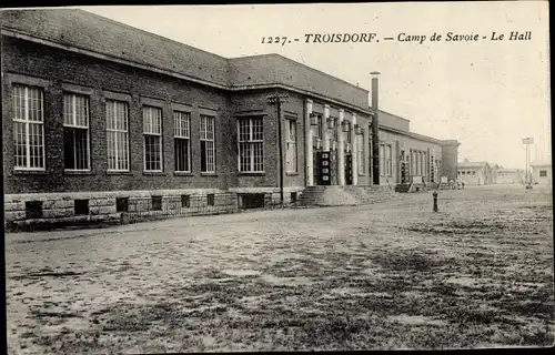 Ak Troisdorf an der Sieg, Camp de Savoie, le Hall