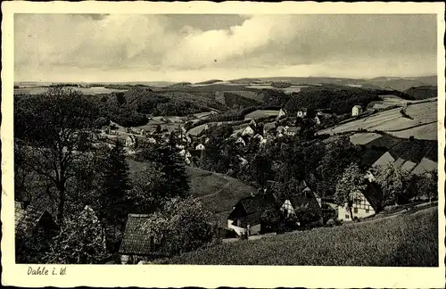 Ak Dahle Altena im Sauerland, Gesamtansicht
