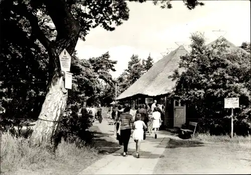 Ak Ludwigsburg Loissin in Vorpommern, Strandweg