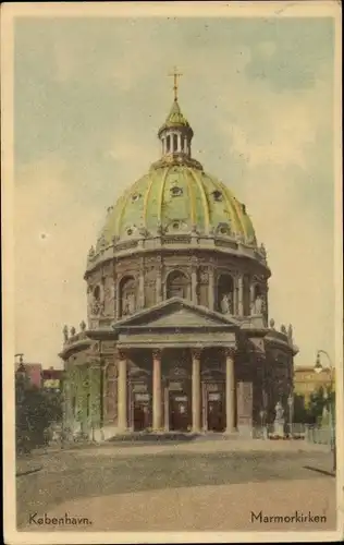 Ak København Kopenhagen Dänemark, Marmorkirken