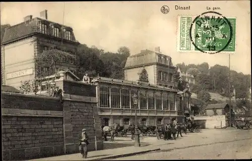 Ak Dinant Wallonien Namur, La Gare