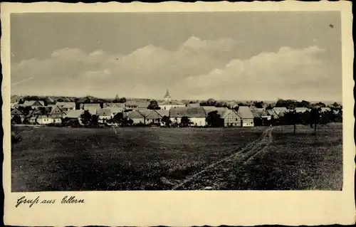 Ak Ellern im Hunsrück, Totalansicht der Ortschaft