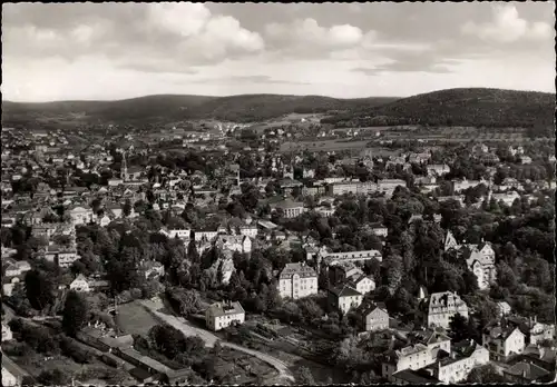 Ak Bad Kissingen Unterfranken Bayern, Totalansicht der Ortschaft