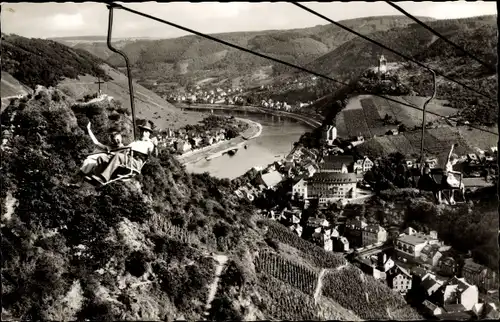 Ak Cochem an der Mosel, Sesselbahn, Ort