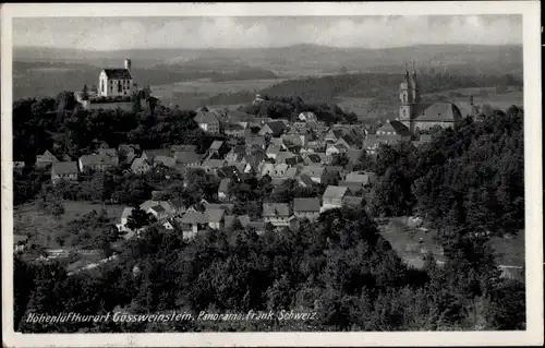 Ak Gößweinstein in Oberfranken, Panorama