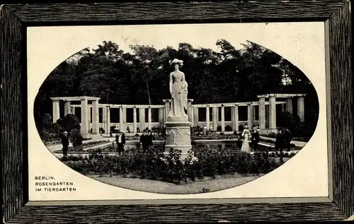 Ak Berlin Tiergarten, Ansicht des Rosengartens