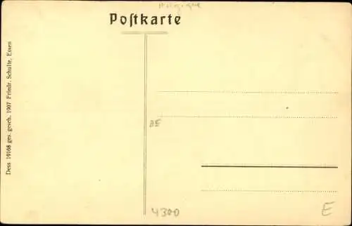 Ak Bredeney Essen im Ruhrgebiet, Villa Hügel, Bootshaus