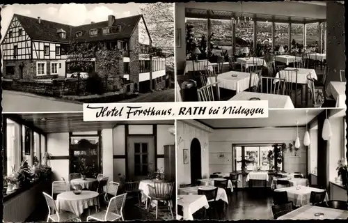 Ak Rath Nideggen in der Eifel, Hotel Forsthaus