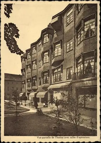 Ak Bruxelles Brüssel, Institut Sainte Elisabeth, Außenansicht