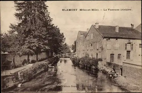 Ak Blamont Meurthe et Moselle, La Vezouse