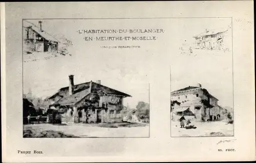 Ak Meurthe et Moselle, L'Habitation du Boulanger